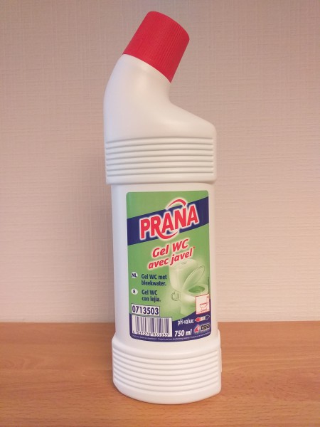 Prana gel wc avec javel 750 ml