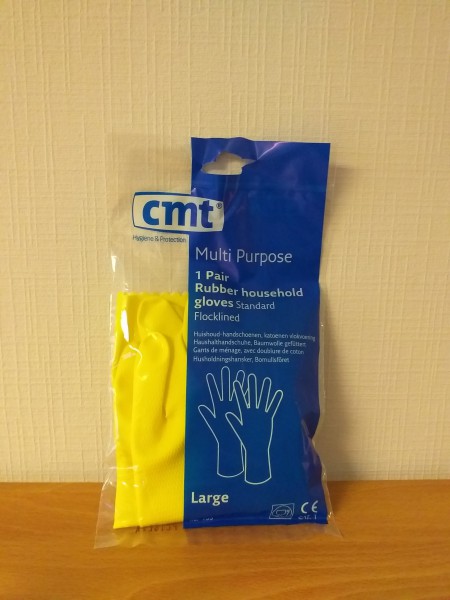 Cmt Multi purpose handschoen geel large